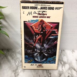 The spy who loved me: Ian Fleming’s James Bond VHS Tape